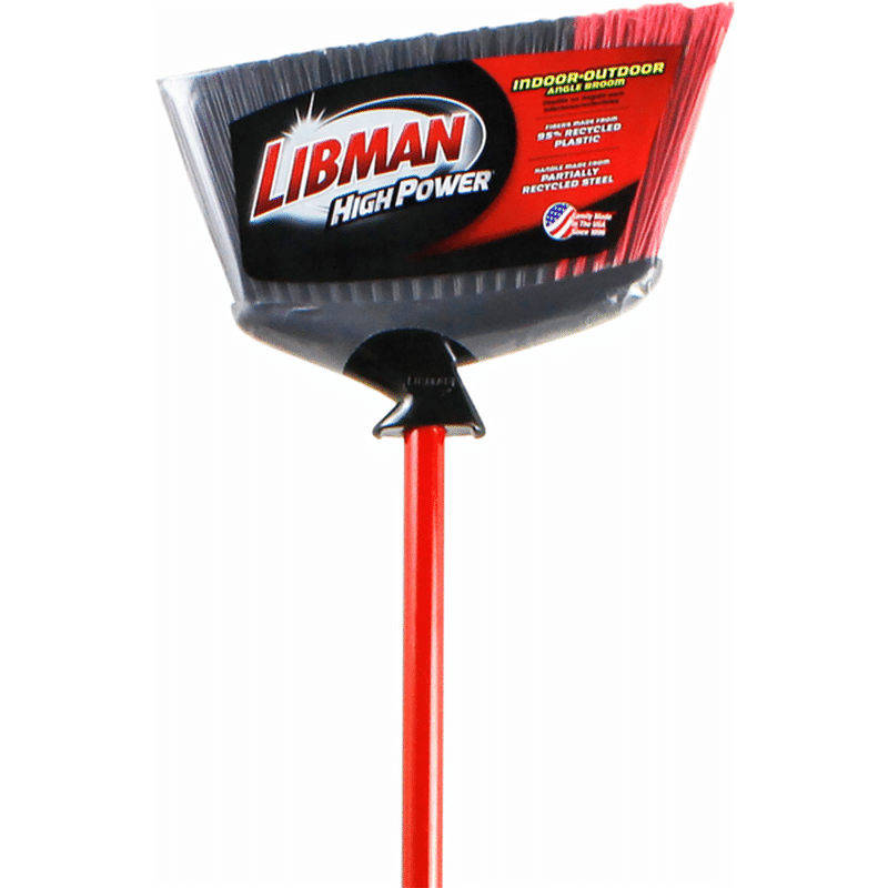Libman Angle Broom, Indoor/Outdoor, High Power (1 each) Delivery or