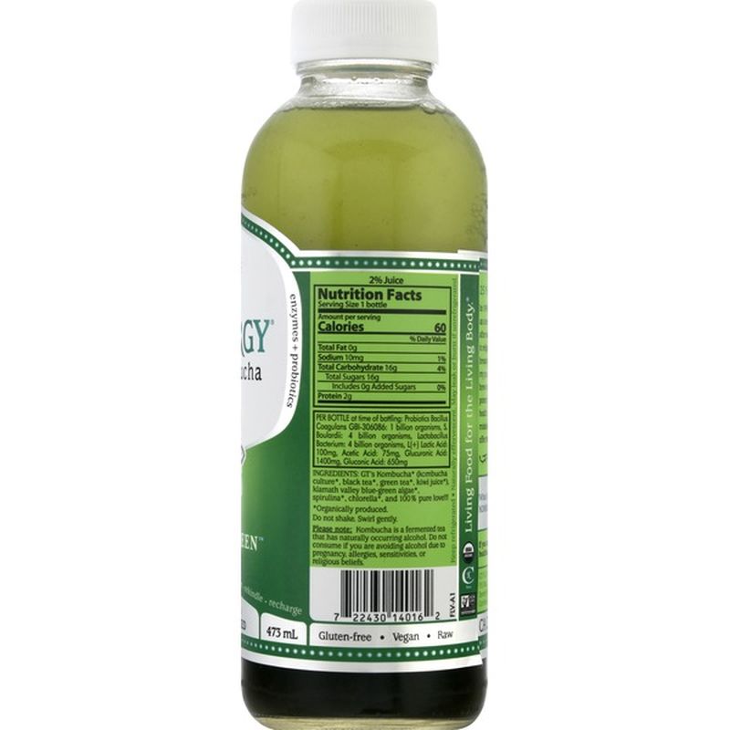 synergy kombucha multi green