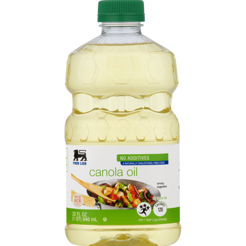 Food Lion Canola Oil, Bottle (32 fl oz) Instacart