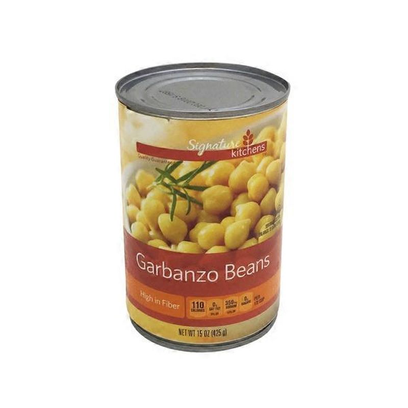 Signature Kitchens Garbanzo Beans (15 oz) Instacart