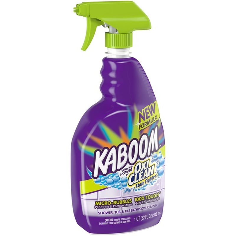 Kaboom Shower, Tub & Tile With The Power Of Oxiclean Stainfighters,. Bathroom Cleaner (32 oz