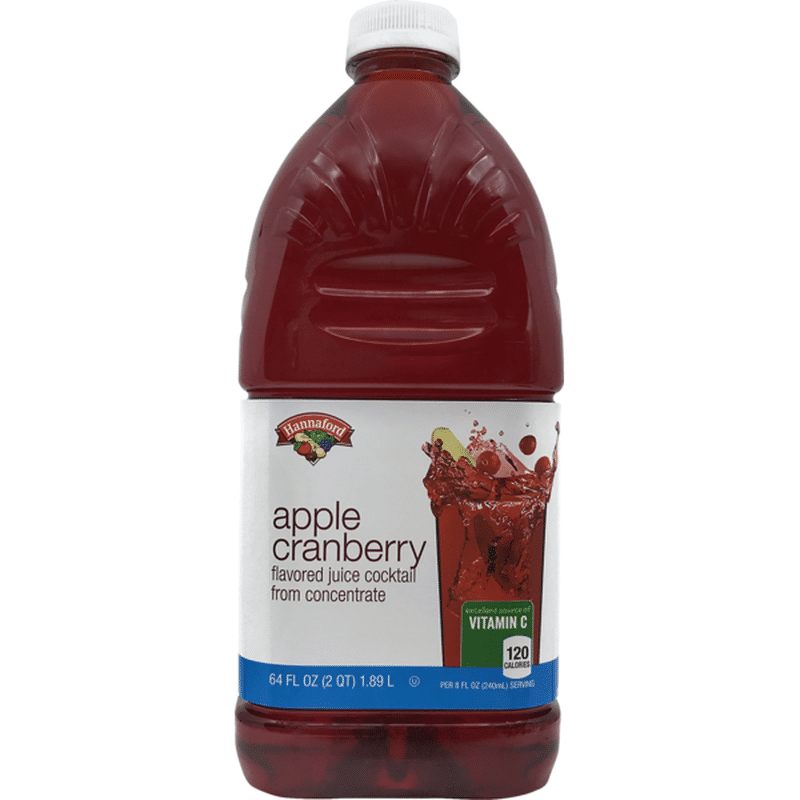 Hannaford Cranberry Apple Juice (64 fl oz) Instacart