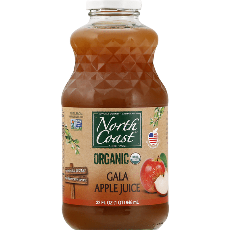 North Coast Organic Honeycrisp Apple Juice (10 fl oz) Instacart