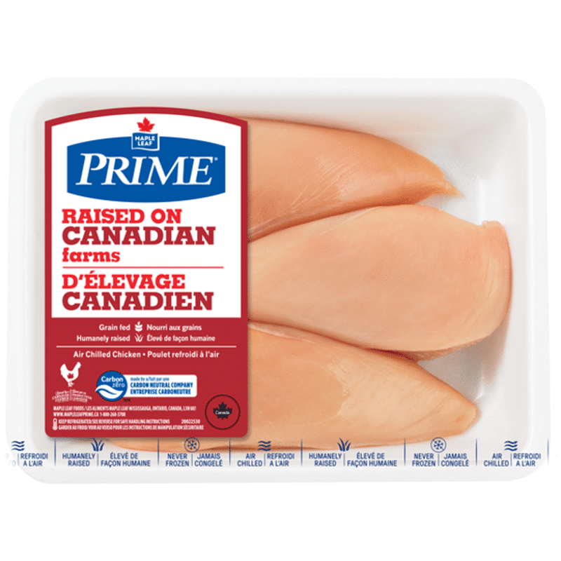 Maple Leaf Prime Boneless Skinless Chicken Breast