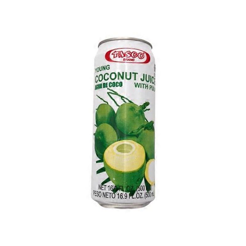 Tasco Young Coconut Juice With Pulp 16 9 Fl Oz Instacart