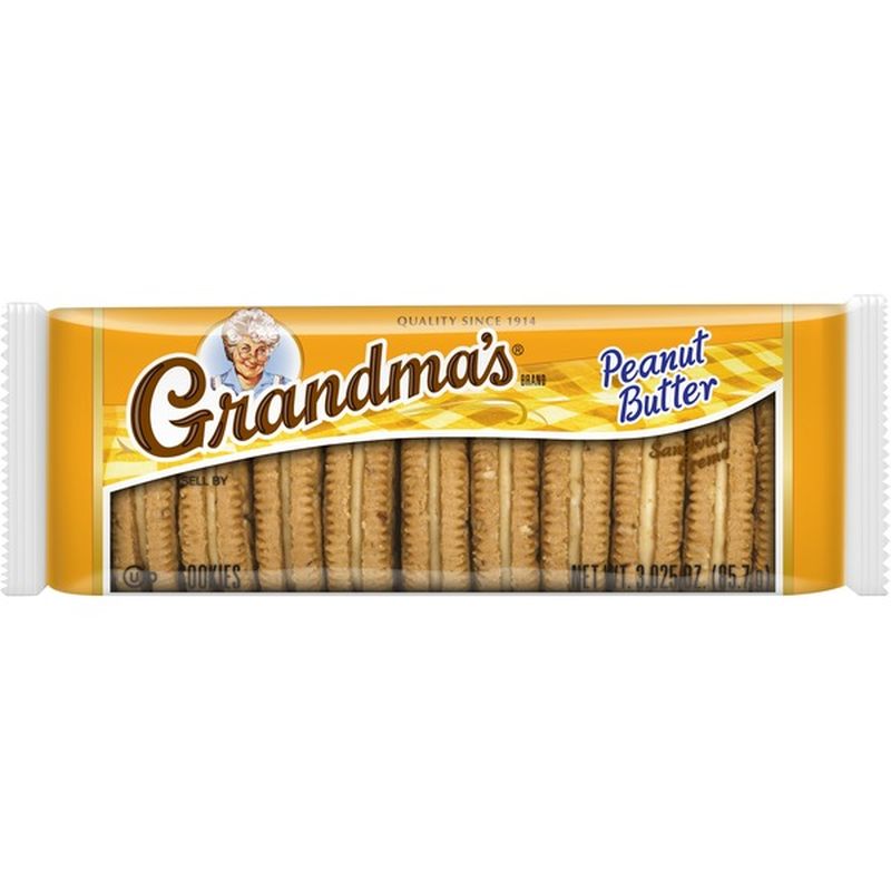 Grandma'S Peanut Butter Sandwich Cookies (3 oz) Instacart