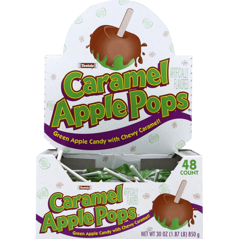 Tootsie Apple Pops, Caramel (48 each) Instacart