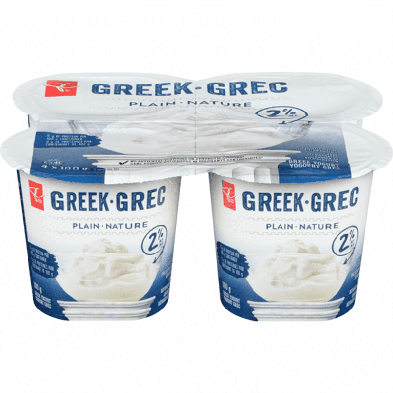 President’s Choice 2% Greek Plain Yogurt