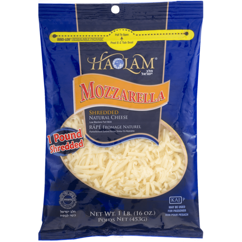Haolam Mozzarella Cheese Shredded (16 oz) Instacart