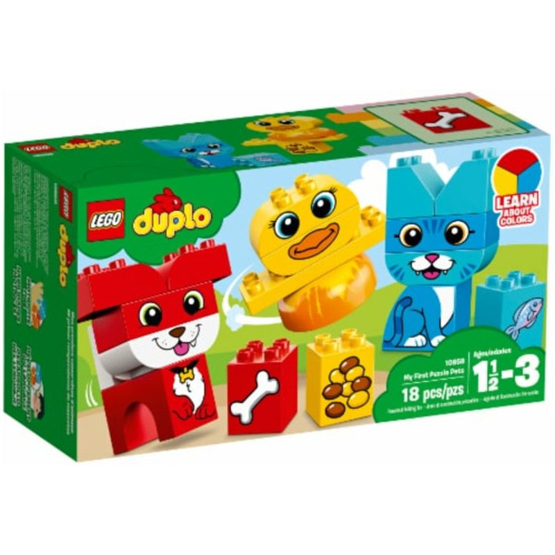 LEGO 18 Piece Duplo My First Puzzle Pets Set