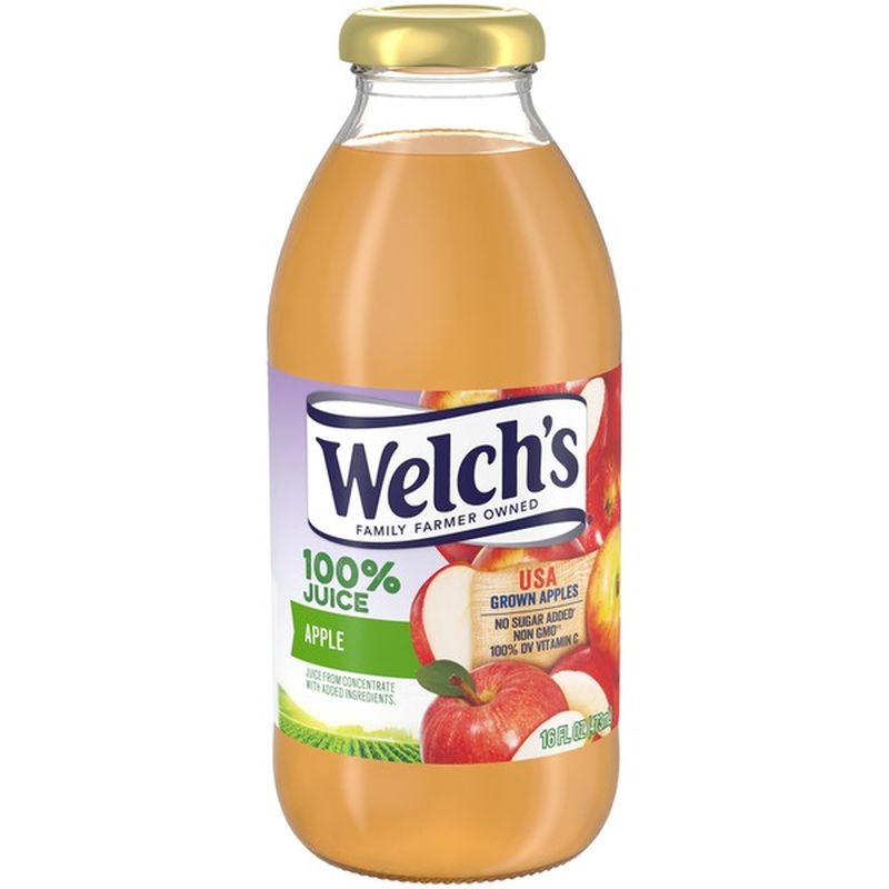 Welch's Apple 100 Juice (16 fl oz) Instacart