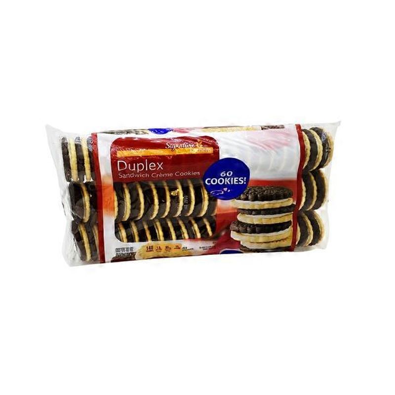 Signature Kitchens Duplex Sandwich Creme Cookies (32 oz) Instacart
