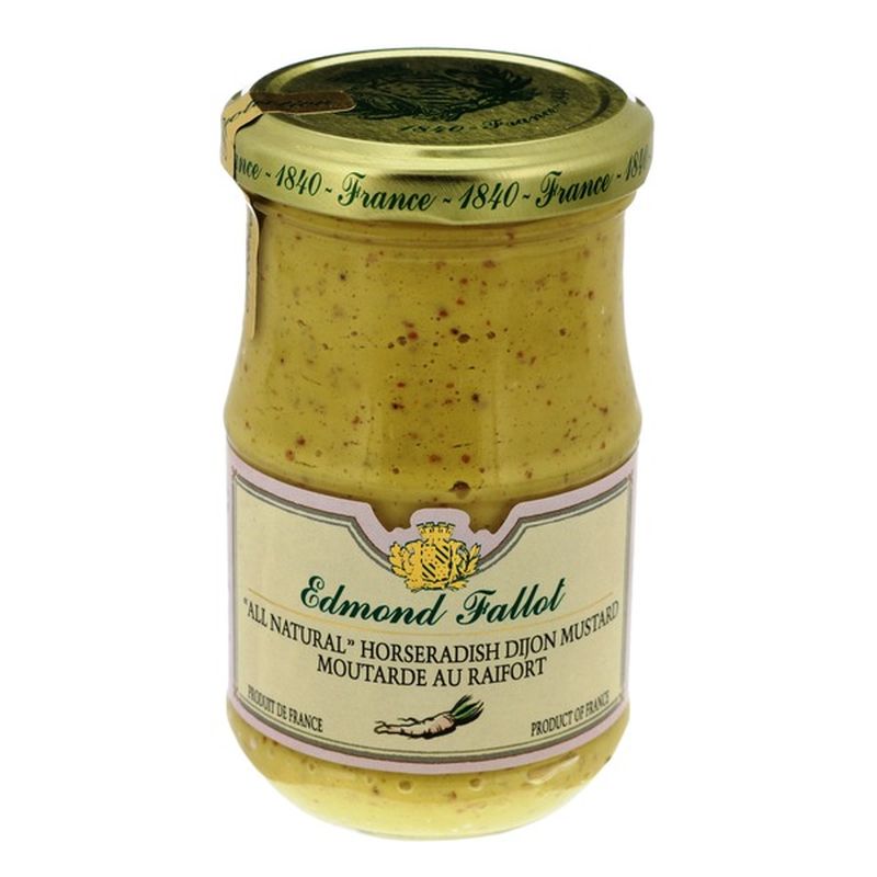 Edmond Fallot Horseradish Dijon Mustard