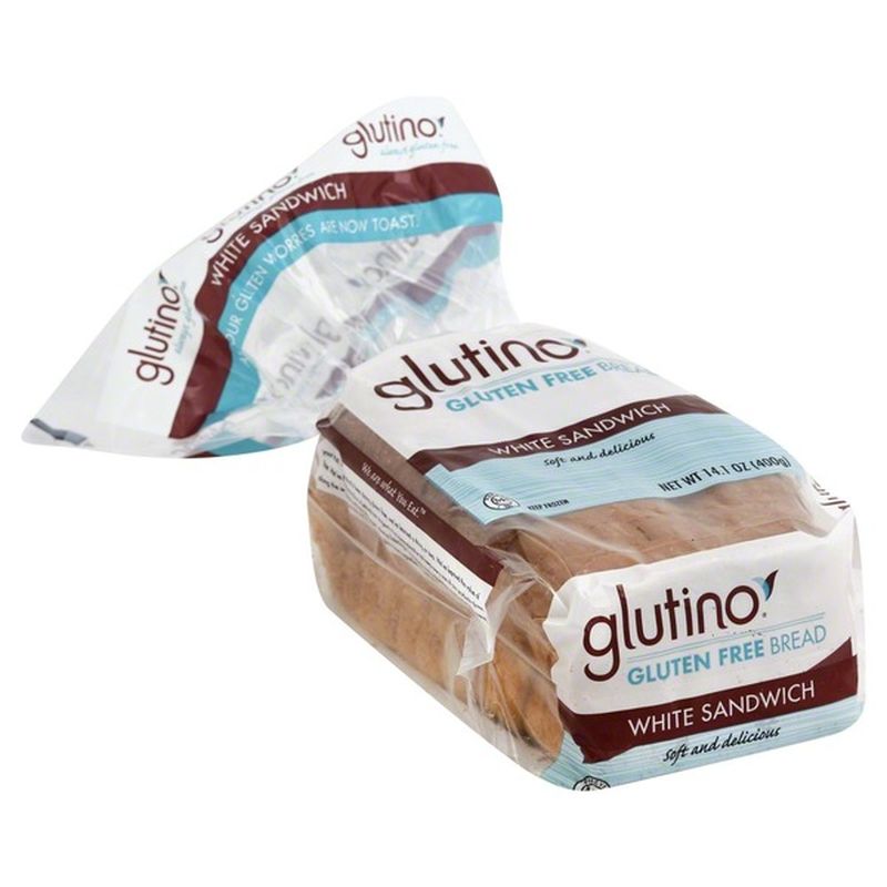 Glutino Bread, Gluten Free, White Sandwich (14.1 oz) Instacart