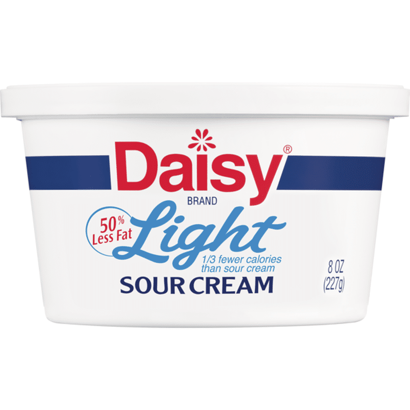 Daisy Light Sour Cream (8 oz) - Instacart