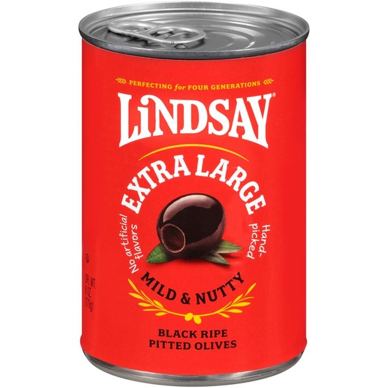 Lindsay Olives, California Black Ripe, Pitted, Extra Large (6 Oz) From ...