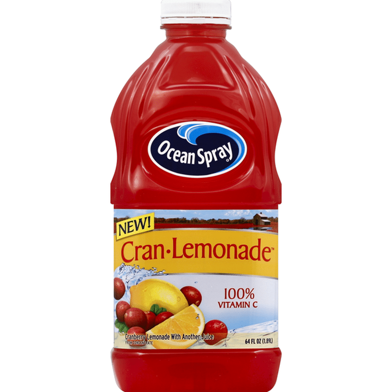 Ocean Spray Juice, CranLemonade (64 fl oz) Instacart