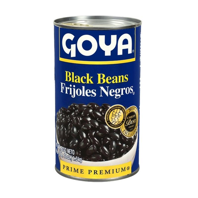 Goya Black Beans, Premium (46 oz) Instacart