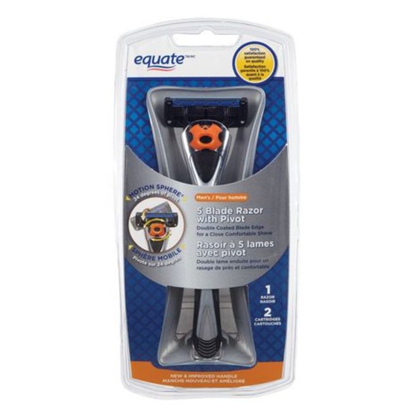 Equate Men's 5 Blade Razor (each) - Instacart