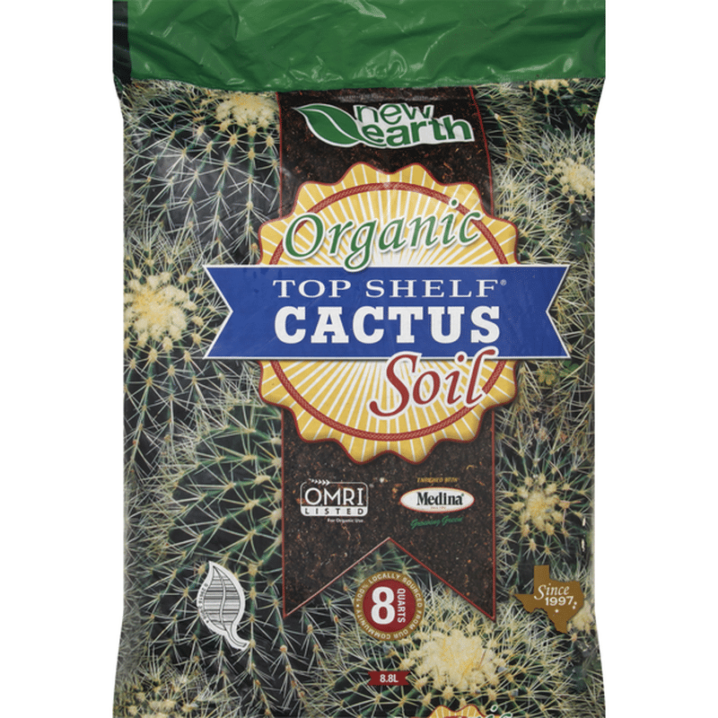 New Earth Cactus Soil, Organic, (8 L) Instacart
