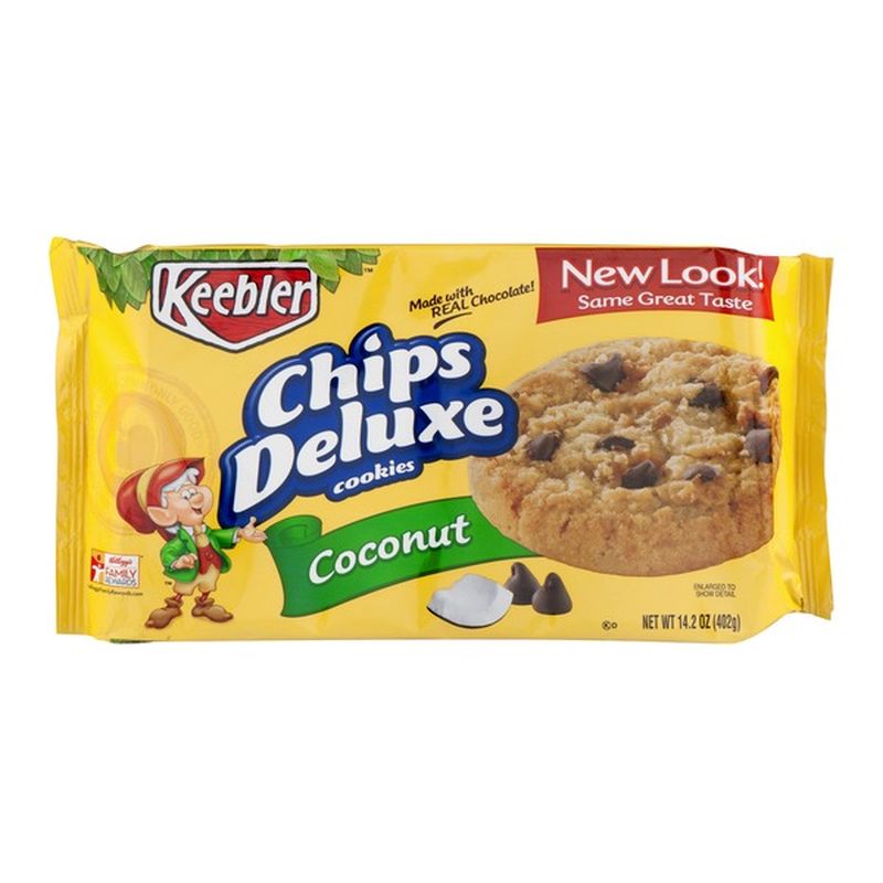 Keebler Chips Deluxe Cookies Coconut (14.2 oz) - Instacart