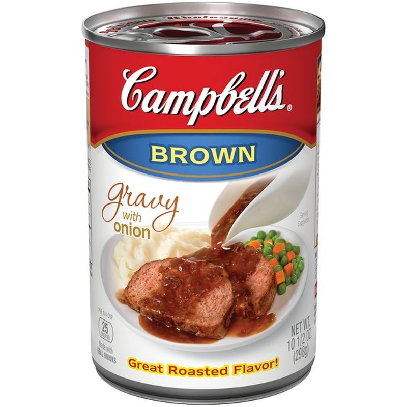 Campbell's® Brown Gravy with Onions (10.5 oz) Instacart