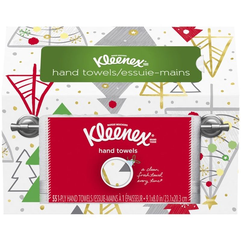 Kleenex Holiday Hand Towels (55 each) Instacart