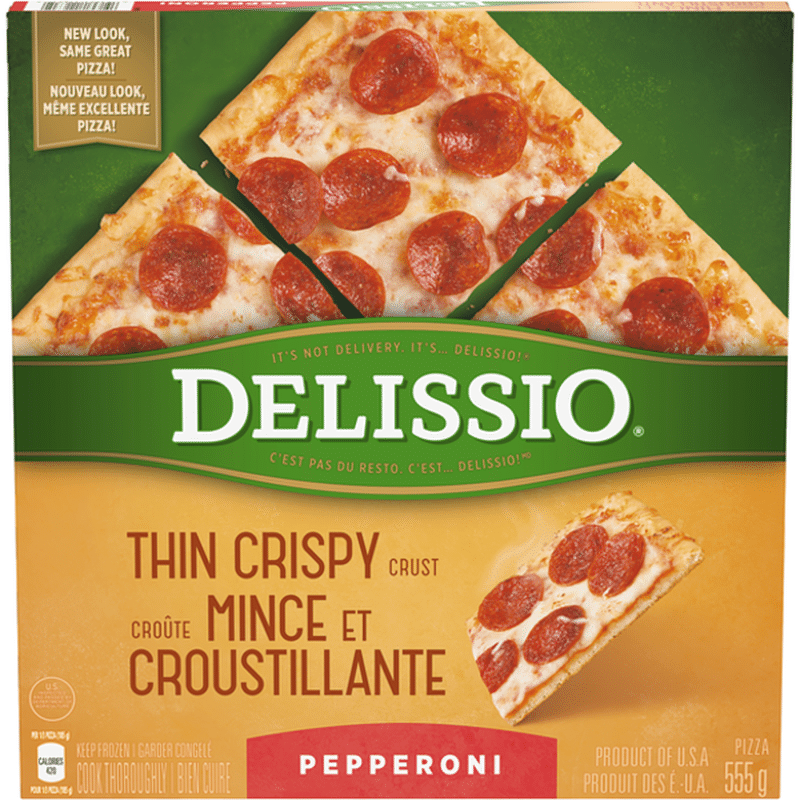 Pepperoni Thin Crispy Crust Pizza