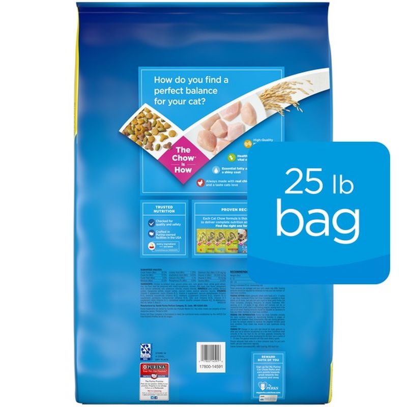 Purina Cat Chow Dry Cat Food, Complete (25 lb) from Sam's Club Instacart