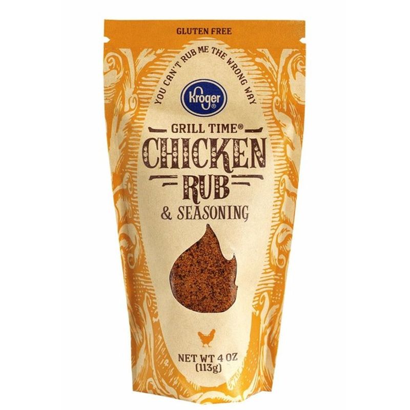 Kroger Grill Time Chicken Rub & Seasoning (4 oz) from FoodsCo Instacart