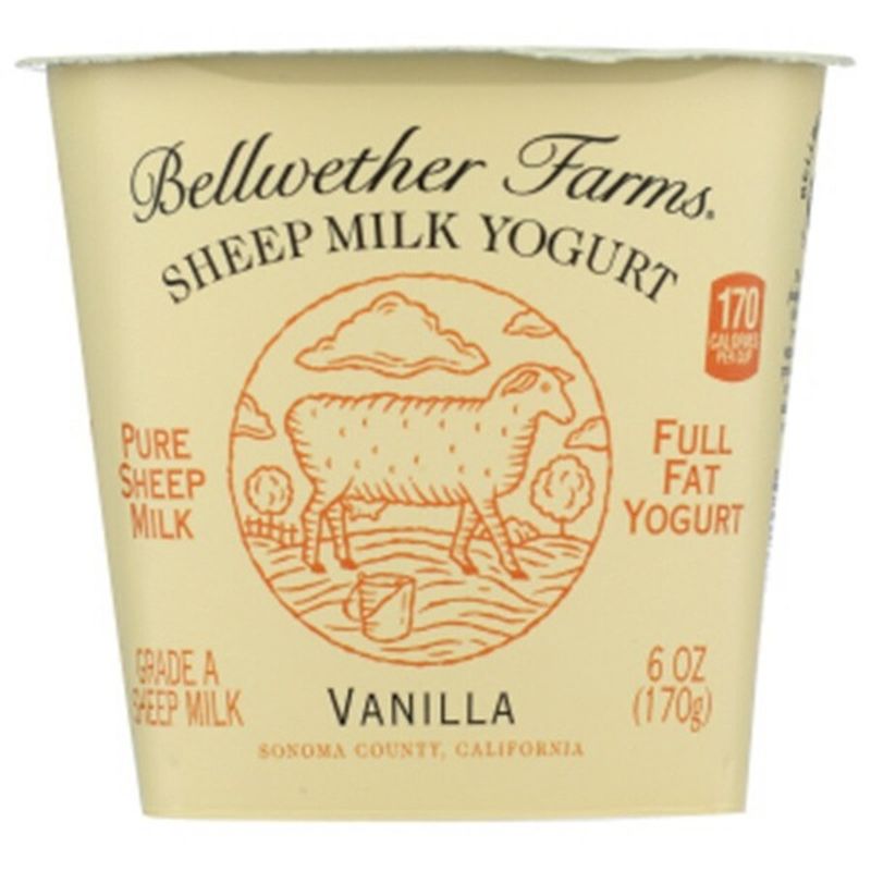 Bellwether Farms Sheep Milk Yogurt, Vanilla (6 Oz) - Instacart