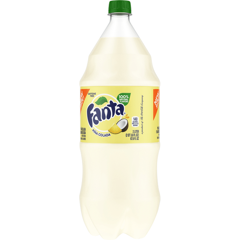 Fanta Soda, Pina Colada, New Size (2 L) - Instacart