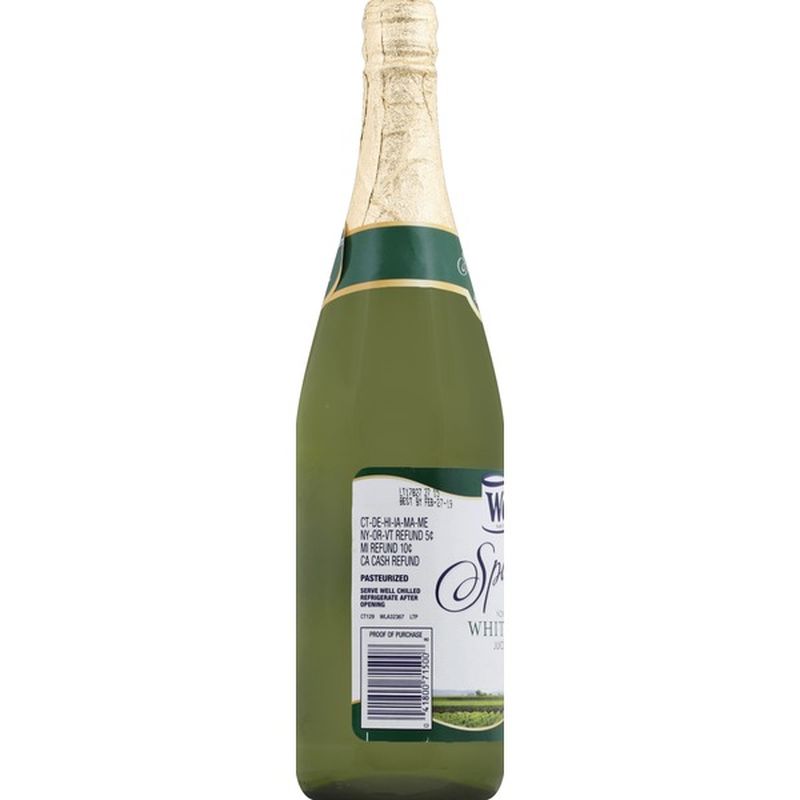 Welch's Sparkling Juice Cocktail, NonAlcoholic, White Grape (25.4 oz