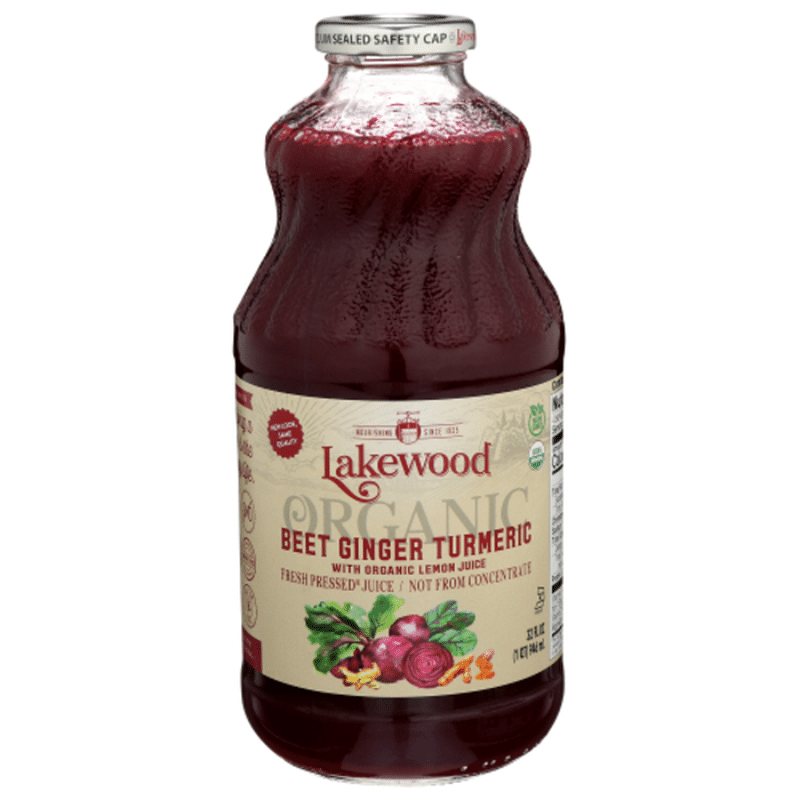 Lakewood Juice, Organic, Beet Ginger Turmeric (32 fl oz) Instacart