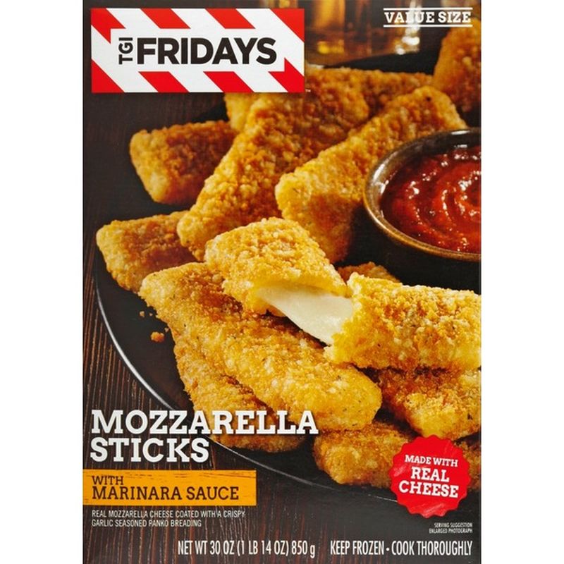 Tgif Mozzarella Sticks with Marinara Sauce (30 oz) from Mariano's