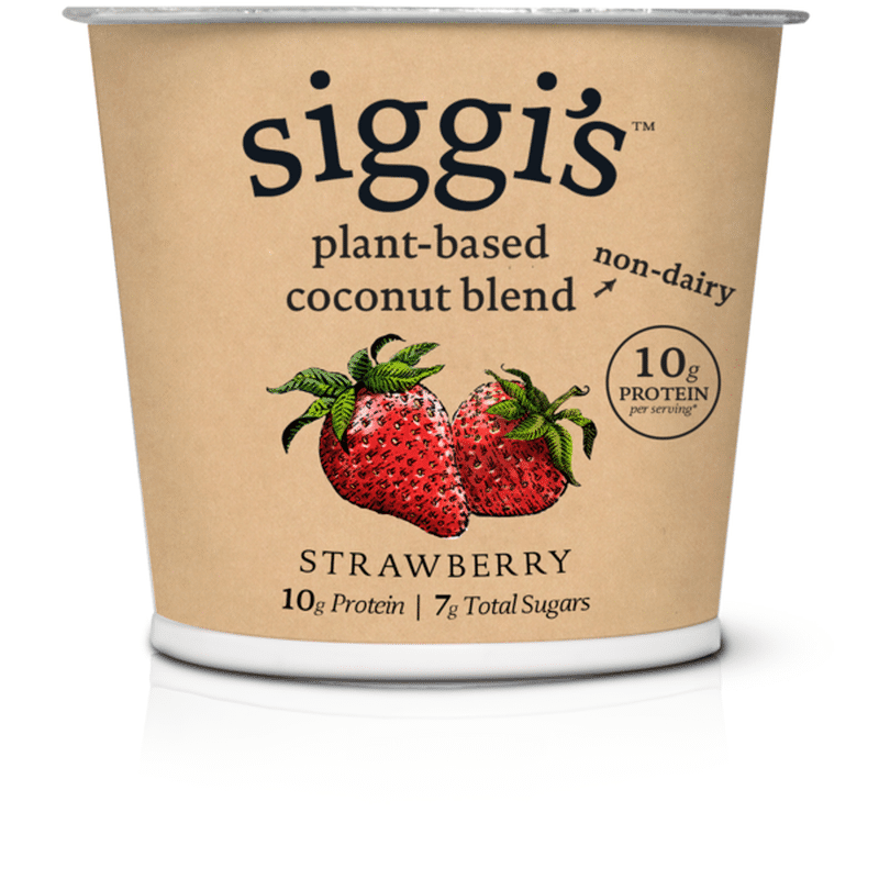 Siggi�s PlantBased Coconut Blend, Strawberry, . Cup
