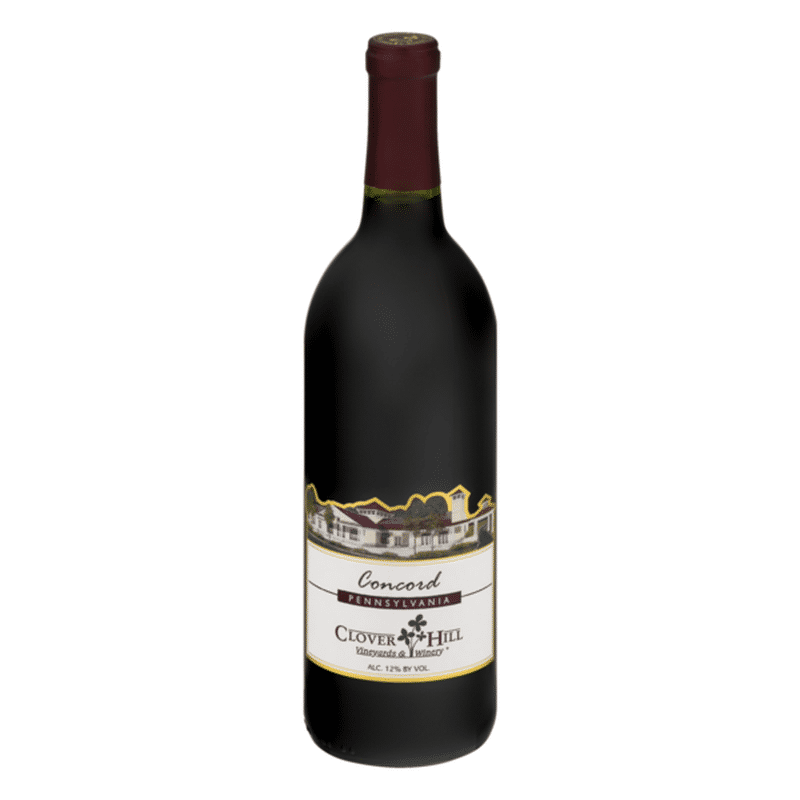 Clover Hill Wine Concord (750 ml) Instacart