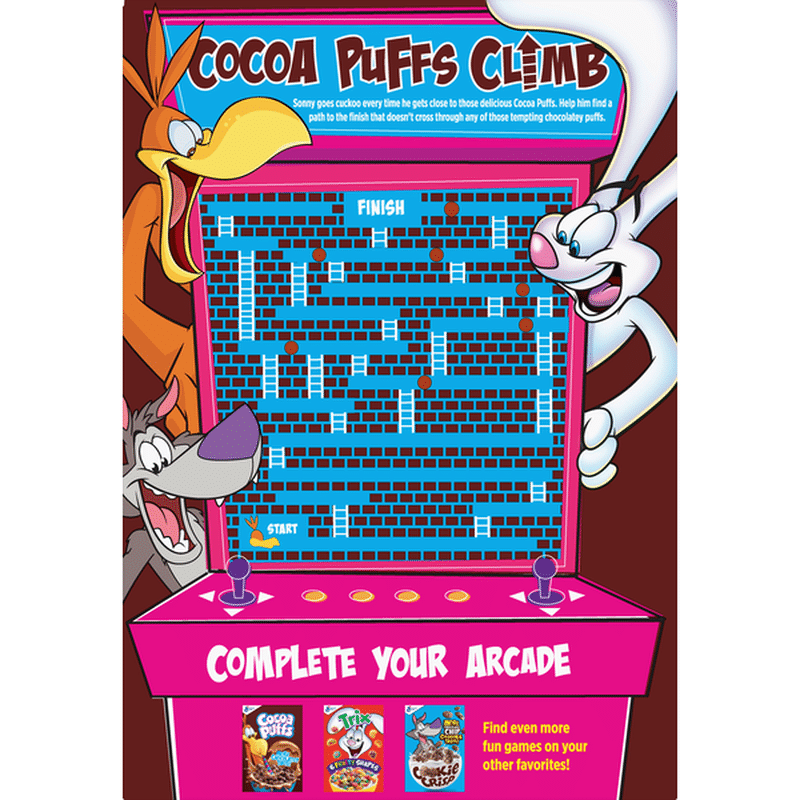 Cocoa Puffs Cereal, Giant Size (25.8 oz) from FoodsCo Instacart