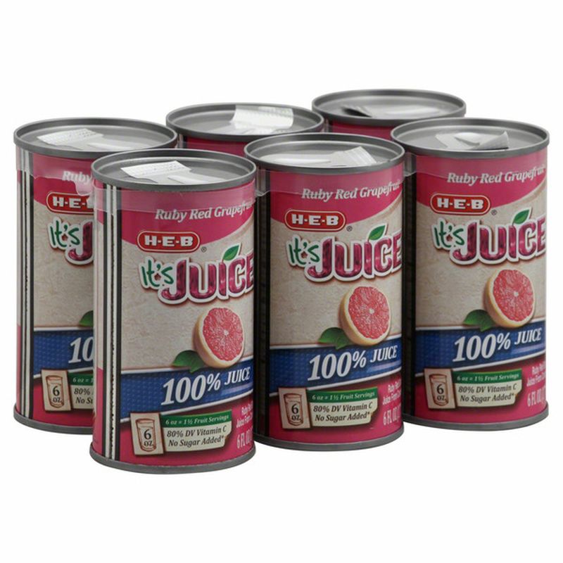 H-E-B Rio Red Grapefruit Juice
