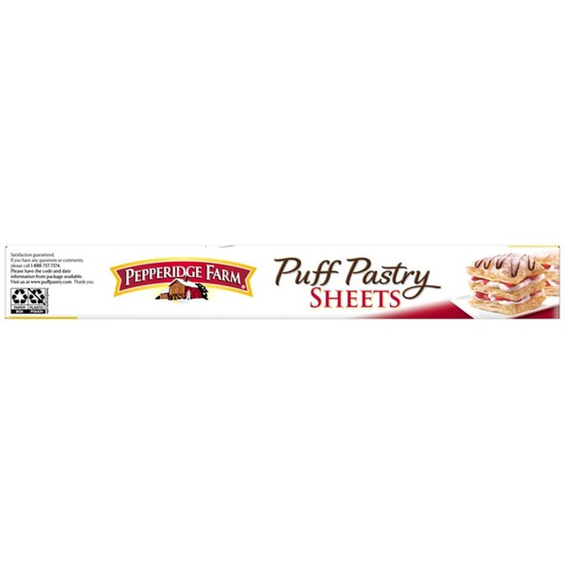 Pepperidge Farm® Frozen Sheets Pastry Dough (2 ct) - Instacart