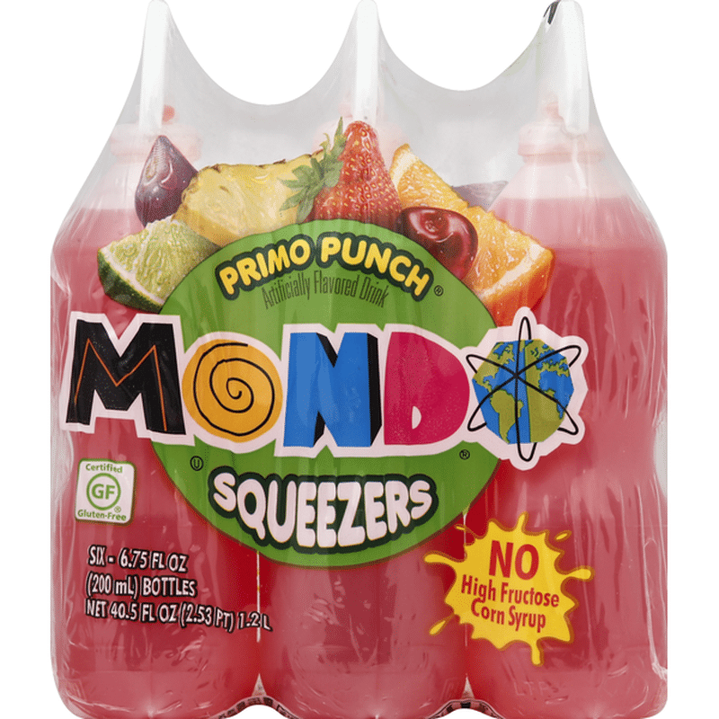 Mondo Squeezers, Primo Punch (6 each) Instacart