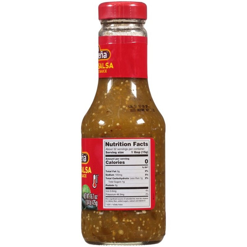 La Costeña Medium Green Salsa Tomatillo Sauce (16.7 oz) Instacart