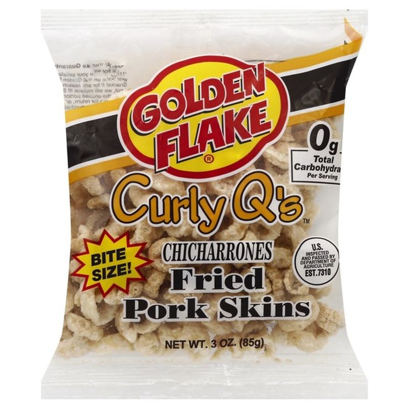 Golden Flake Pork Skins, Fried, Chicharrones (3 oz) from Publix Instacart