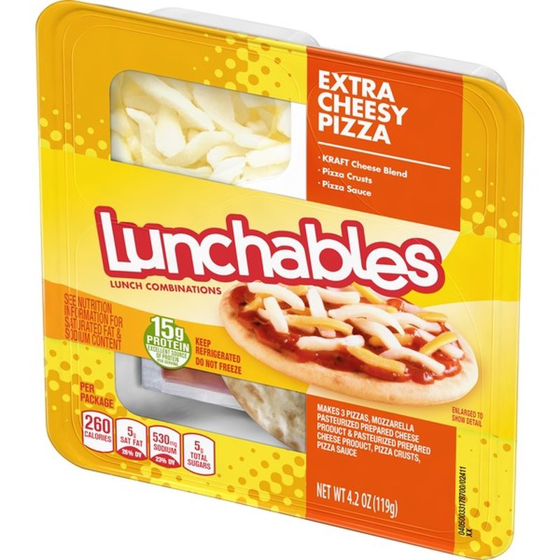 Oscar Mayer Lunchable Extra Cheesy Pizza (4.2 oz) from Price Chopper ...