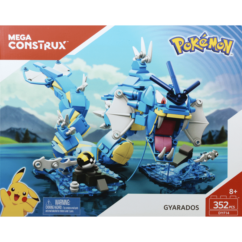 mega construx pokemon gyarados building set