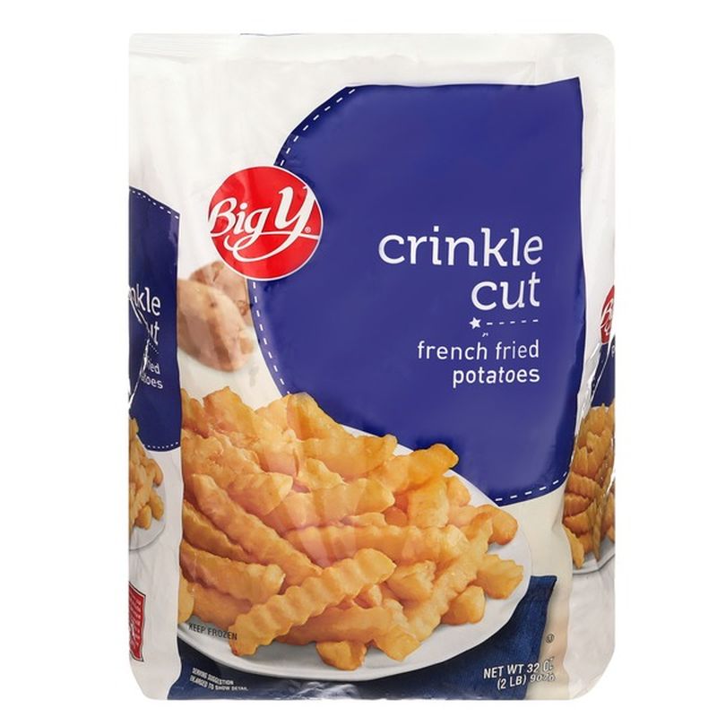 Big Y Crinkle Cut Fries (32 oz) - Instacart