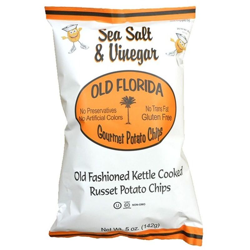 Old Florida Gourmet Sea Salt & Vinegar Potato Chips