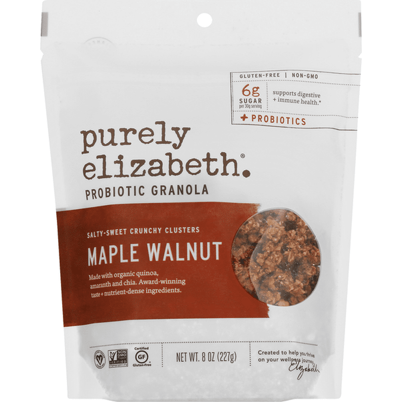 Purely Elizabeth Maple Walnut Probiotic Granola Cereal (8 oz) Instacart