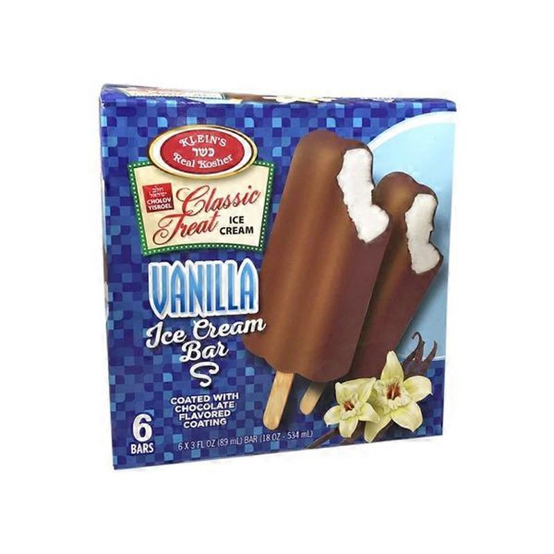 Klein S Ice Cream Bars Vanilla Flavored 6 Each Instacart
