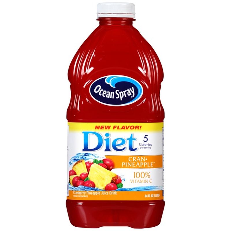 Ocean Spray Diet Cran Pineapple Juice Drink (64 oz